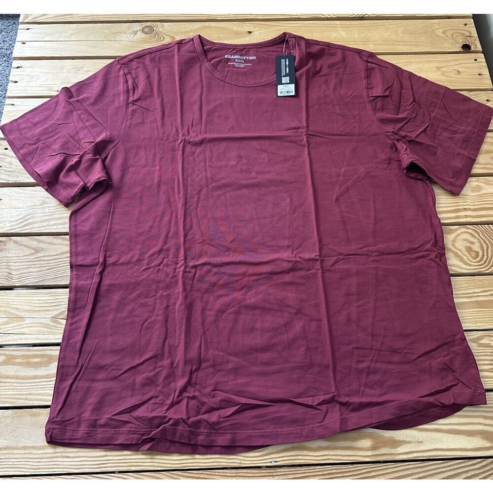 NWT Bearbottom Supima Curved T Shirt Size 3XL Men’s Brick